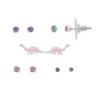 Lc Lauren Conrad Dinosaur Nickel Free Stud Earring Set, Women's, Multicolor