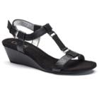 Chaps Kameron Women's Wedge Sandals, Size: 11 B, Black