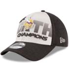 Adult New Era Minnesota Vikings 2017 Nfc North Division Champions 9forty Adjustable Cap, Men's, Grey (charcoal)