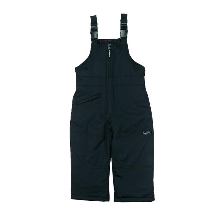Boys 4-7 Carter's Heavyweight Adjustable Bib Snowpants, Size: 4, Black