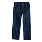 Boys 4-12 Sonoma Goods For Life&trade; Straight Comfy Waist Pants In Regular, Slim & Husky, Size: 4, Dark Blue