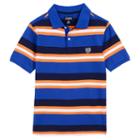 Boys 4-20 Chaps Striped Stretch Polo, Boy's, Size: 14-16, Med Blue