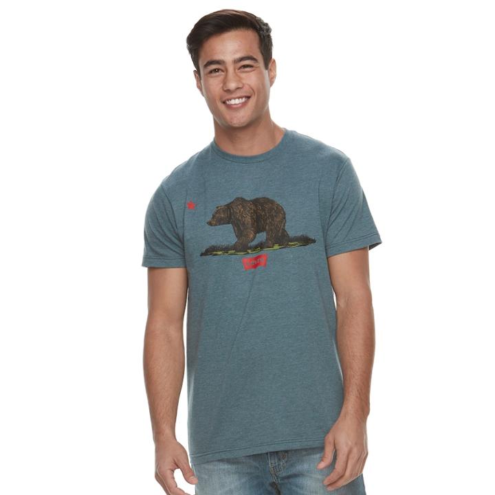 Men's Levi's&reg; Plumage Tee, Size: Large, Blue (navy)