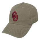 Adult Top Of The World Oklahoma Sooners Crew Adjustable Cap, Men's, Beig/green (beig/khaki)