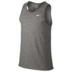 Men's Nike Dri-fit Swoosh Performance Tank Top, Size: Large, Grey