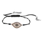 Simply Vera Vera Wang Simulated Crystal Evil Eye Slipknot Bracelet, Women's, Multicolor