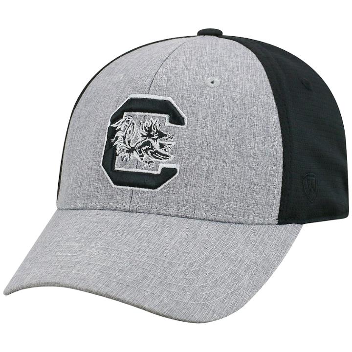 Adult Top Of The World South Carolina Gamecocks Fabooia Memory-fit Cap, Men's, Med Grey