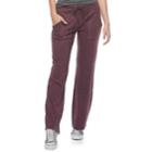 Juniors' So&reg; Drawstring Dorm Sweatpants, Teens, Size: Medium, Drk Purple