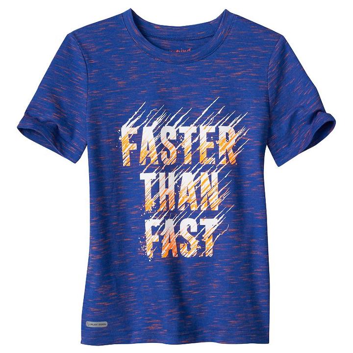 Boys 4-10 Jumping Beans&reg; Play Cool Sporty Graphic Tee, Boy's, Size: 7x, Turquoise/blue (turq/aqua)