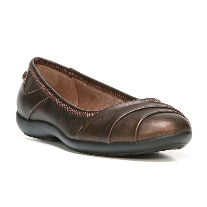 Lifestride Liza Too Women's Flats, Size: Medium (8), Red/coppr (rust/coppr)