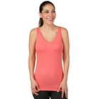 Women's Soybu Lola Reversible Tank, Size: Medium, Brt Pink