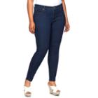 Plus Size Jennifer Lopez Modern Fit Skinny Jeans, Women's, Size: 24 W, Dark Blue