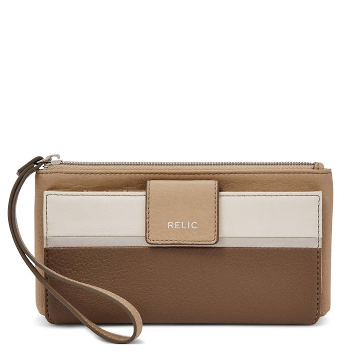 Relic Cameron Checkbook Wristlet, Women's, Neutral Multi