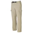 Men's Croft & Barrow&reg; Classic-fit Performance Stretch Belted Convertible Cargo Pants, Size: 40x32, Med Beige