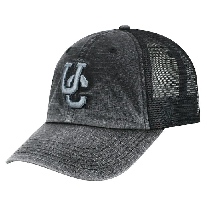 Adult Top Of The World Cincinnati Bearcats Ploom Ripstop Cap, Men's, Black