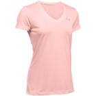 Women's Under Armour Tech Short Sleeve Tee, Size: Small, Ballet Pink