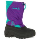Kamik Snowfox Toddler Girls' Waterproof Winter Boots, Size: 13, Purple
