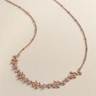 Lc Lauren Conrad Runway Collection Vine Necklace, Women's, Light Pink