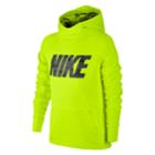 Boys 8-20 Nike Therma Swoosh Hoodie, Size: Small, Drk Yellow