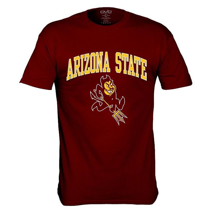 Men's Arizona State Sun Devils Pride Mascot Tee, Size: Large, Dark Red