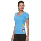 Women's Fila Sport&reg; Logo Graphic Tee, Size: Large, Blue (navy)