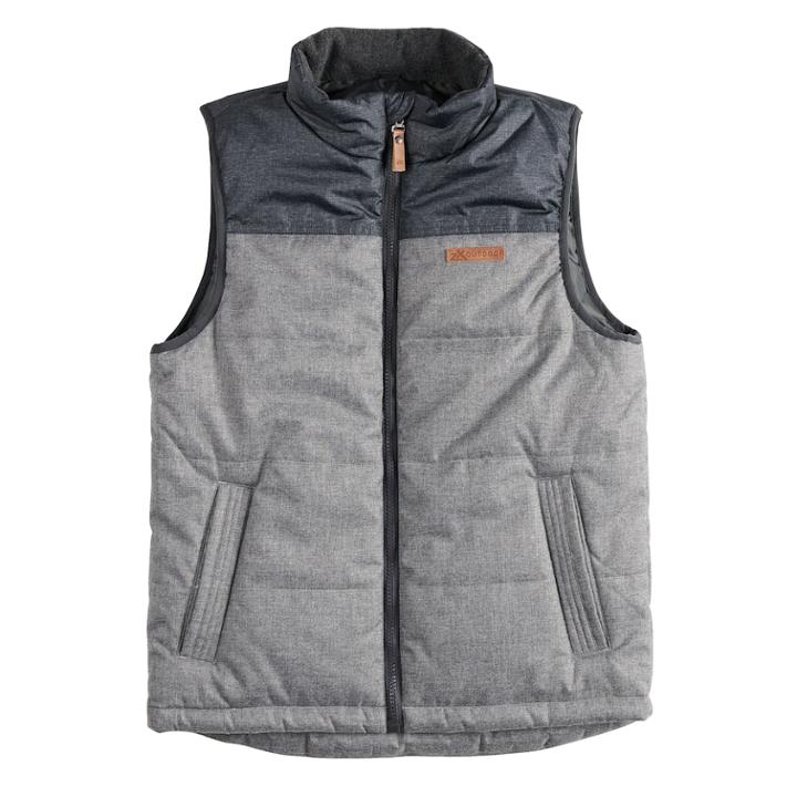Boys 8-20 Zeroxposur Alpine Vest, Size: Medium, Grey
