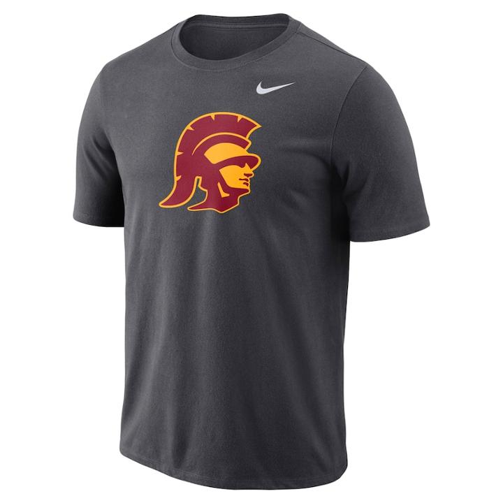 Men's Nike Usc Trojans Logo Tee, Size: Large, Char