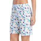 Women's Jockey Pajamas: Butterfly Graphic Bermuda Shorts, Size: Large, Lt Beige