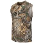 Men's Campus Heritage North Dakota Realtree Muscle Tee, Size: Medium, Med Green