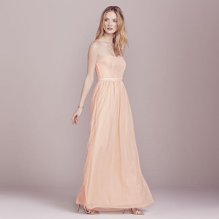 Lc Lauren Conrad Dress Up Shop Collection Embellished Evening Dress - Women's, Size: 18, Lt Orange