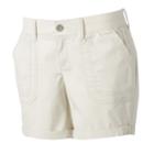 Petite Sonoma Goods For Life&trade; Twill Utility Shorts, Women's, Size: 16 Petite, White