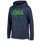 Women's Under Armour Notre Dame Fighting Irish Favorites Fleece Hoodie, Size: Xxl, Blue (navy)