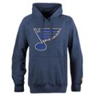 Men's Old Time Hockey St. Louis Blues Grover Fleece Hoodie, Size: Medium, Blue (navy)