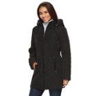 Women's Croft & Barrow&reg; Quilted Jacket, Size: Small, Black