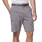 Men's Chaps Golf Cargo Shorts, Size: 38, Grey