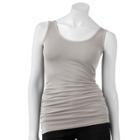 Women's Rock & Republic&reg; Seamless Tank, Size: Small, Med Grey