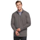 Big & Tall Croft & Barrow&reg; Classic-fit Quarter-zip Pullover, Men's, Size: Xxl Tall, Med Grey