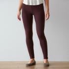 Women's Sonoma Goods For Life&trade; Solid Leggings, Size: Small, Purple