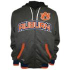 Men's Franchise Club Auburn Tigers Power Play Reversible Hooded Jacket, Size: Xxl, Grey