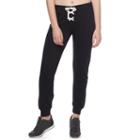 Juniors' So&reg; Lace-up Jogger Pants, Teens, Size: Medium, Oxford