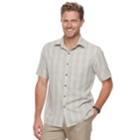 Men's Croft & Barrow Microfiber Button-down Shirt, Size: Xxl, Med Grey