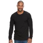 Big & Tall Sonoma Goods For Life&trade; Flexwear Slim-fit Stretch Crewneck Tee, Men's, Size: L Tall, Black