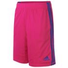 Girls 7-16 Adidas Mesh Active Shorts, Girl's, Size: Medium, Med Pink