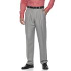 Men's Croft & Barrow&reg; Essential Classic-fit Pleated Dress Pants, Size: 33x32, Grey