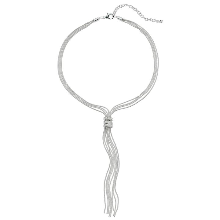 Napier Tassel Y Necklace, Women's, Silver