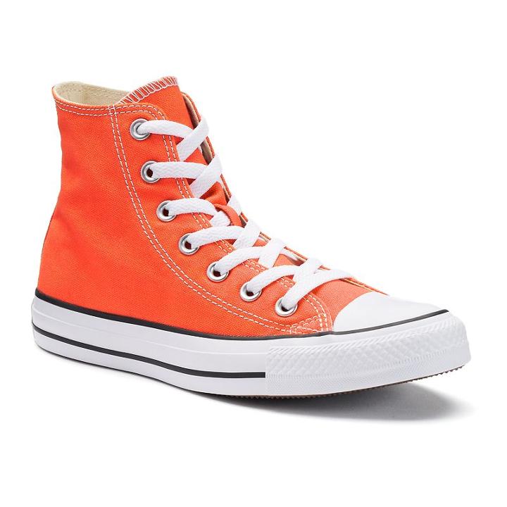 Adult Converse All Star Chuck Taylor High-top Sneakers, Size: M6w8, Lt Orange