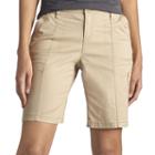 Women's Lee Delaney Relaxed Fit Bermuda Shorts, Size: 6 Avg/reg, Lt Brown