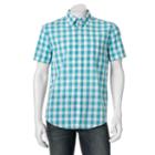 Men's Sonoma Goods For Life&trade; Modern-fit Button-down Shirt, Size: Medium, Brt Blue