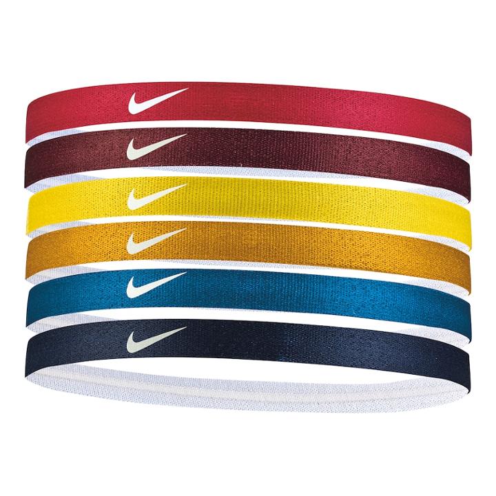 Nike 6-pack Solid Headband Set, Women's, Dark Pink