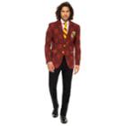 Men's Opposuits Slim-fit Harry Potter Suit & Tie Set, Size: 52 Reg, Red Yellow